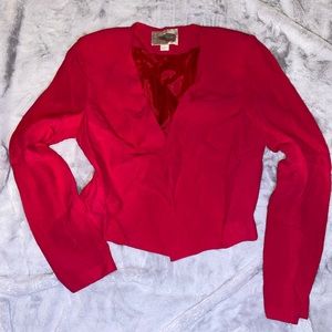 Hot pink blazer